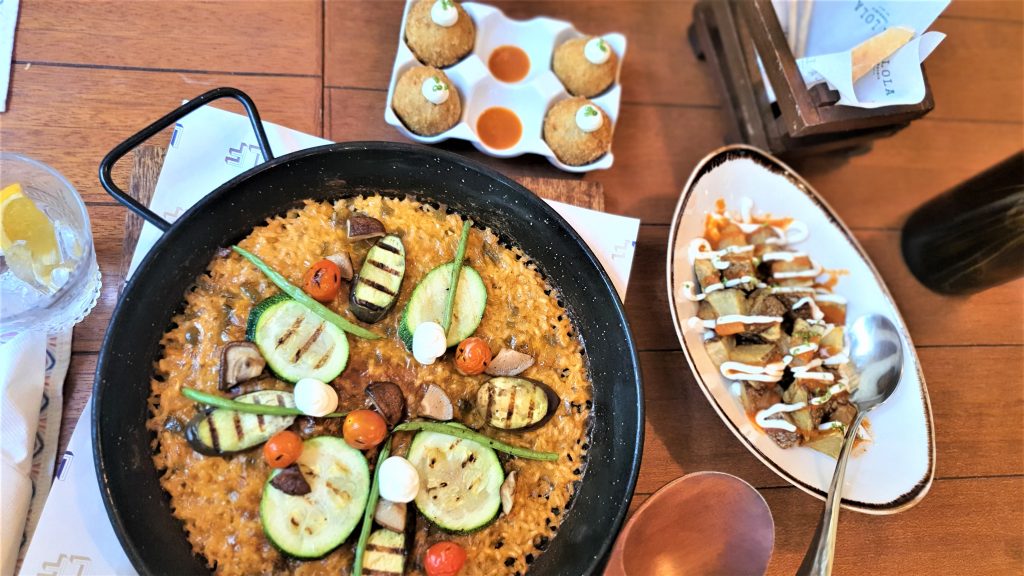 November wrap up highlight: paella rice craving fulfilled! 